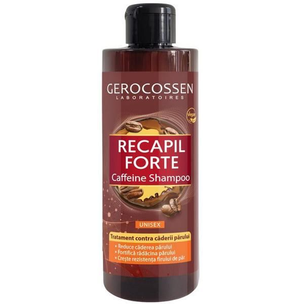 Gerocossen Кофеинов унисекс лечебен шампоан Recapil Forte Gerocossen Unisex Caffeine Fall Treatment Shampoo, 400 мл