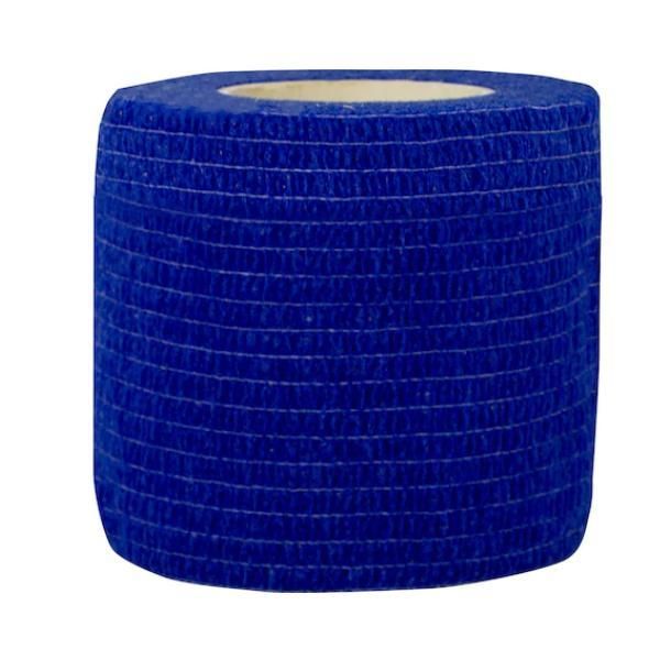 Prima Кохезивен бинт Prima, син, 5см x 4.5м