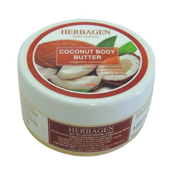 Herbagen Кокосово масло за тяло Herbagen, 150мл