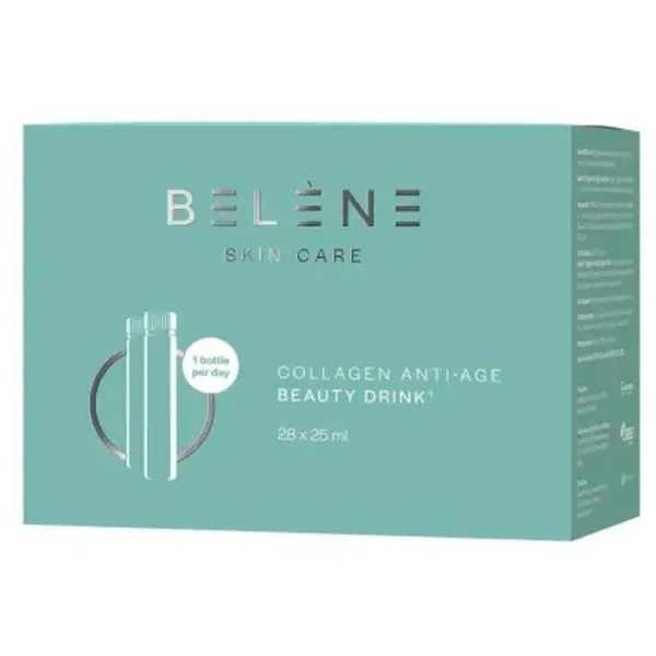 Dacia Plant Колагенови ампули - Belene Collagen Anti-Age Beauty Drink, 28 ампули x 25 мл
