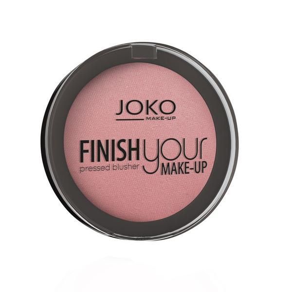 Joko Компактен блаш- Joko Finish Your Make-up Pressed Blush, нюанс 4, 5 гр