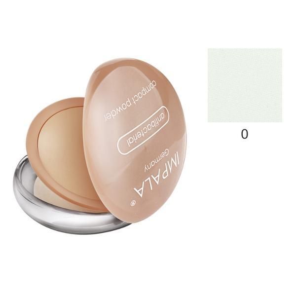 Impala Компактна антибактериална пудра Impala, нюанс 0 Transparent, 12г