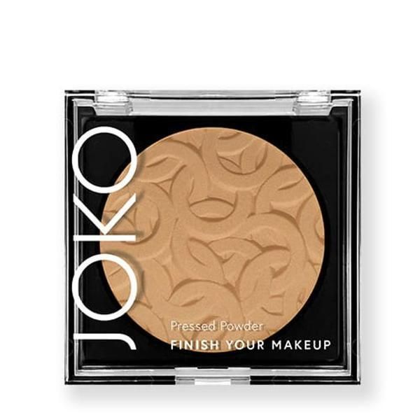 Joko Компактна пудра - Joko Finish Your Make-Up, нюанс 13 Dark Beige, 8 гр
