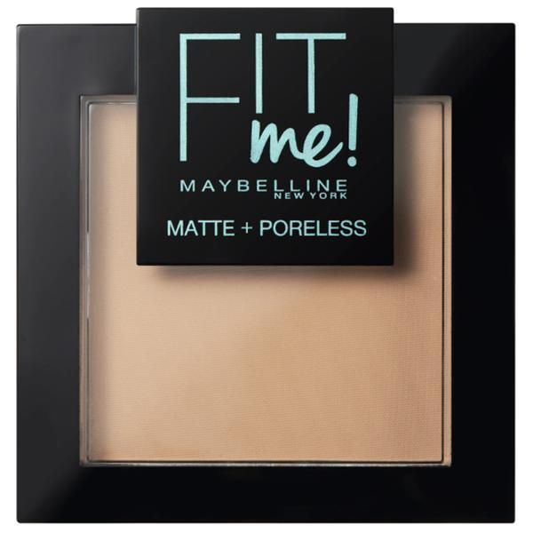 Maybelline Компактна пудра - Maybelline Fit Me Matte &amp; Poreless, нюанс 120 Classic Ivory, 8.2 гр