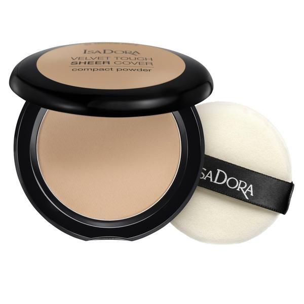 Isadora Компактна пудра - Velvet Touch Sheer Cover Compact Powder, нюанс 45 Neutral Beige, Isadora 10 гр