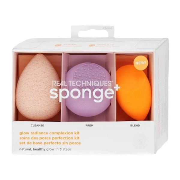 Real Techniques Комплект 3 гъби - Real Techniques Pro Glow Radiant Complexion