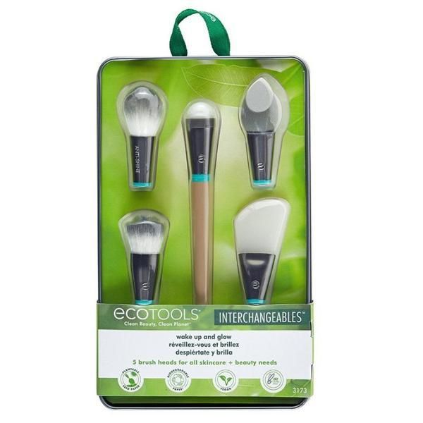 Eco Tools Комплект четки за грим - EcoTools Wake Up&amp;Glow , 1 бр