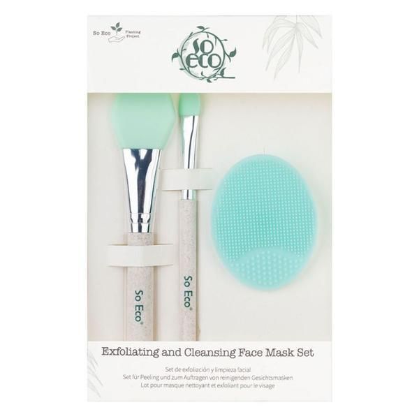 So Eco Комплект ексфолираща и почистваща маска за лице - So Eco Complete Cleansing Face Mask Se