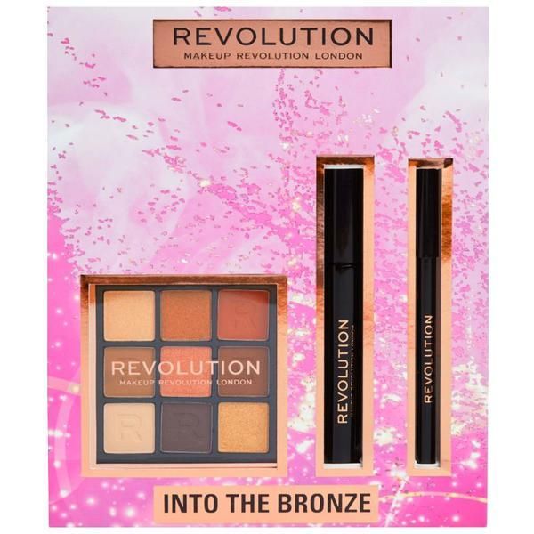 Makeup Revolution Комплект грим - Makeup Revolution Into The Bronze Eye, 1 комплект