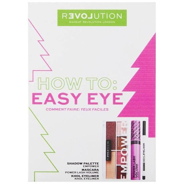 Makeup Revolution Комплект грим - Makeup Revolution ReLove How To: Easy Eye, 1 комплект