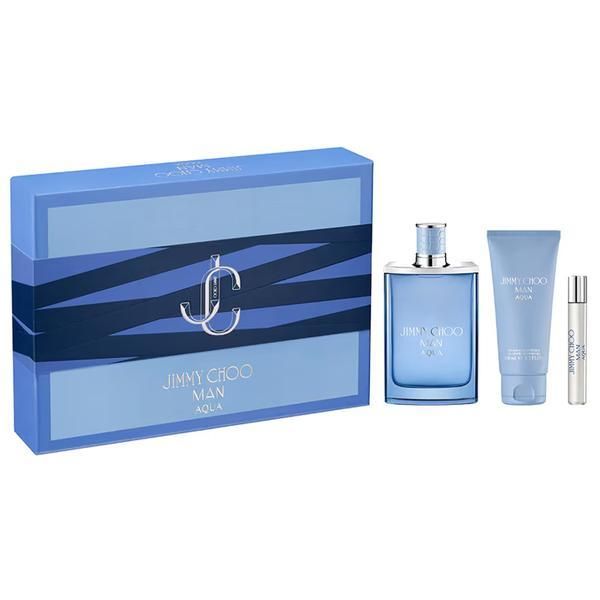 Jimmy Choo Комплект Jimmy Choo Man Aqua Тоалетна вода 100 ml + Тоалетна вода Travel Size 7,5 мл + Душ гел 100 мл