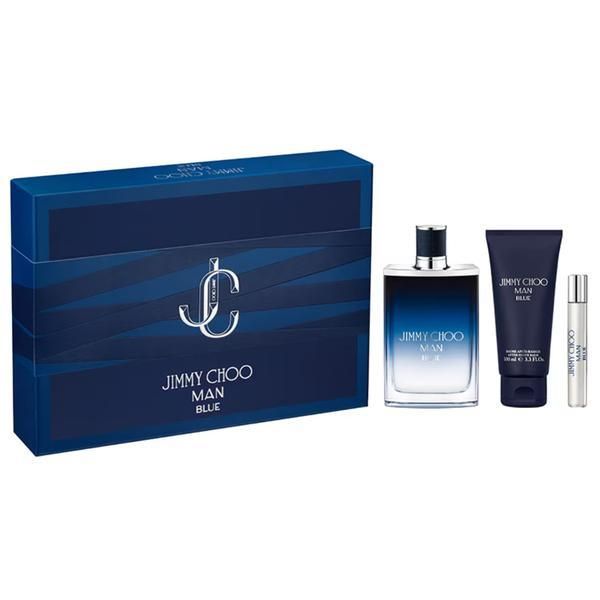 Jimmy Choo Комплект Jimmy Choo Man Blue: Тоалетна вода 100 ml + Тоалетна вода Travel Size 7,5 мл + Душ гел 100 мл