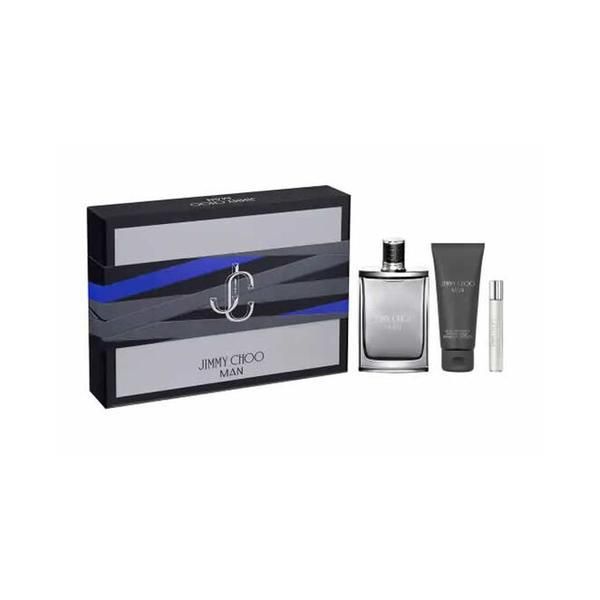 Jimmy Choo Комплект Jimmy Choo Man Set: Тоалетна вода 100 ml + Тоалетна вода Travel Size 7,5 мл + Душ гел 100 мл