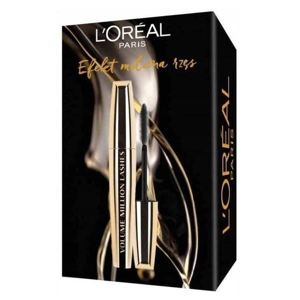 L'Oreal Paris Комплект L`Oreal Paris: Черна спирала - L`Oreal Paris Volume Million Lashes, 11 мл + Мицеларна вода - L&#039;Oreal Paris Skin Expert, 400 мл, 1 бр