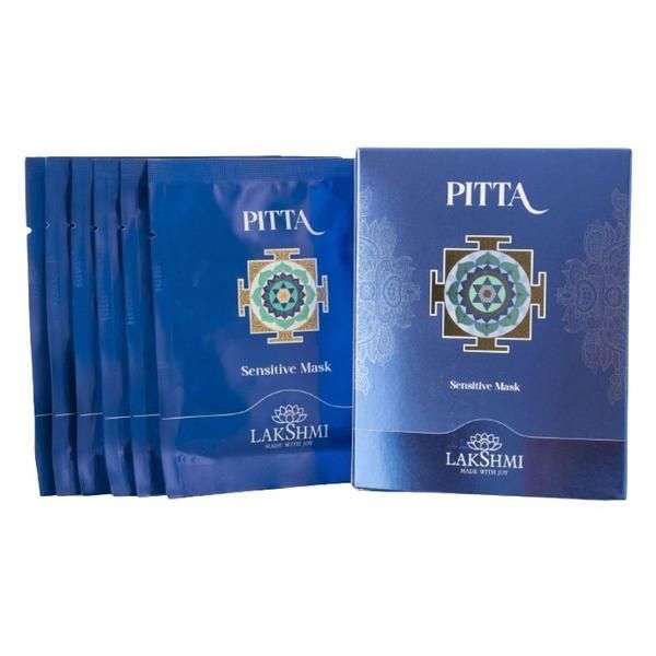 Lakshmi Комплект маска за чувствителна кожа - Lakshmi Pitta Sensitive Mask, 6 x 25 гр