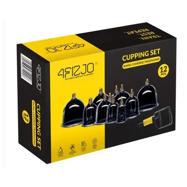 Yamuna Комплект от 12 вакуумни вендузи 4FIZJO -Yamuna, 1 комплект