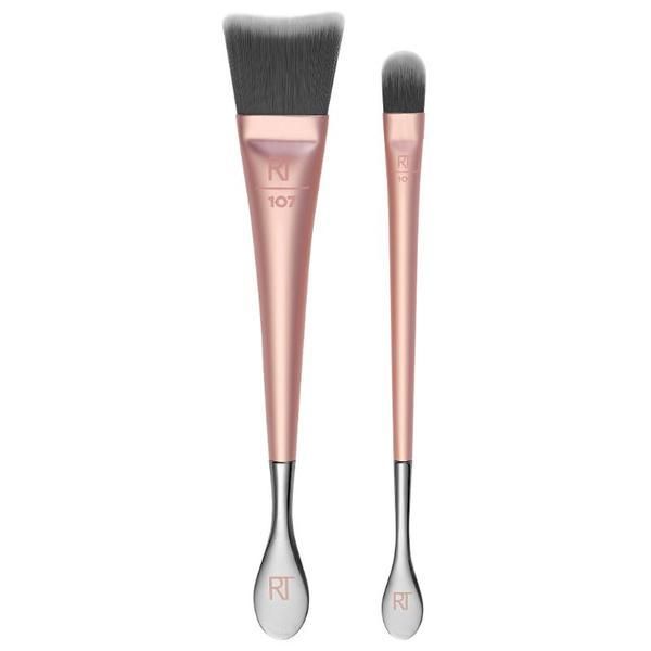 Real Techniques Комплект от 2 четки за грижа за кожата - Real Techniques Skinimalist Jar Brush Duo