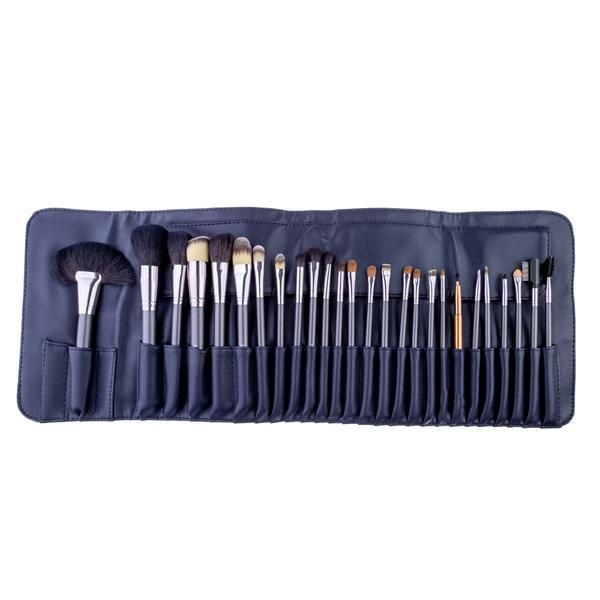 Megaga Комплект от 26 четки за грим с калъф Megaga