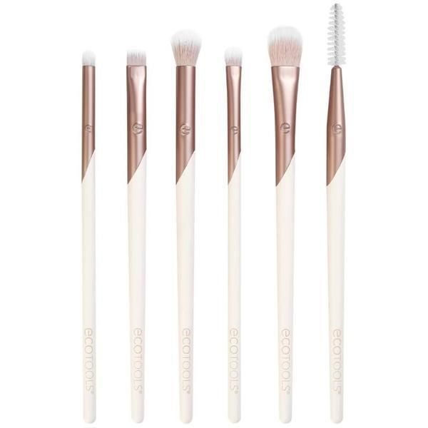 Eco Tools Комплект от 6 четки за грим - EcoTools Luxe Exquisite Eye Kit, 1 бр