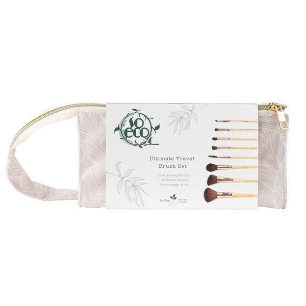 So Eco Комплект от 8 екологични четки за грим - So Eco Ultimate Travel Brush Set