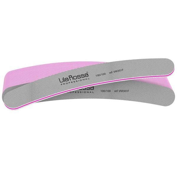 Lila Rossa Комплект пила за нокти Banana Grey Lila Rossa 100/100, 25 бр