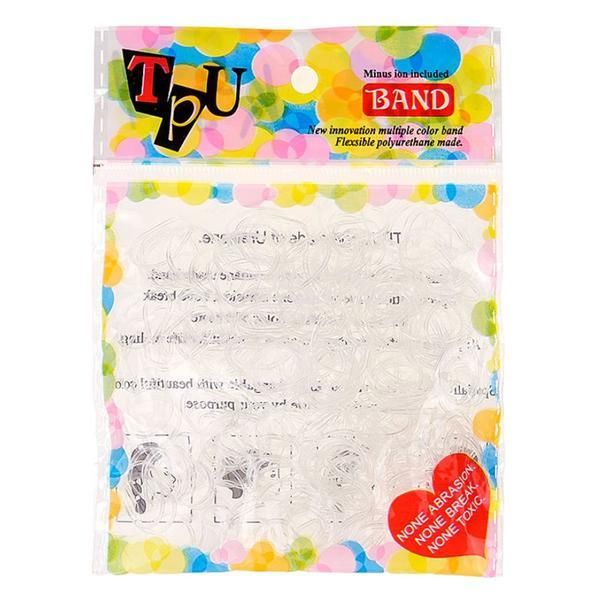 Lucy Style 2000 Комплект прозрачни силиконови ластици за коса - Lucy Style 2000