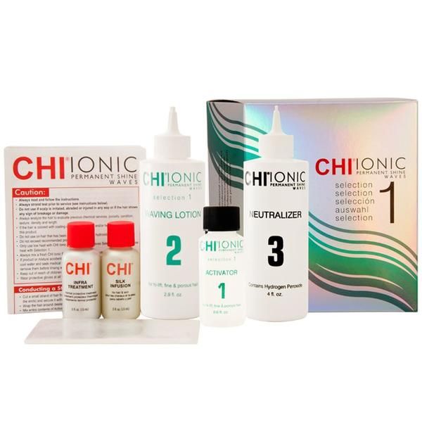 CHI Комплект за боядисана коса фина или пореста - CHI Ionic Permanent Shine Waves Selection 1 Kit