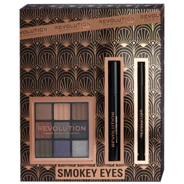 Makeup Revolution Комплект за грим за очи Smokey Eye Makeup Revolution, 1 комплект