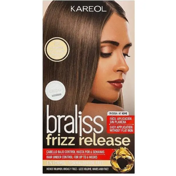 Kareol Комплект за изправяне на коса - Kareol Braliss Frizz Release Комплект за изправяне на коса, 1 опаковка