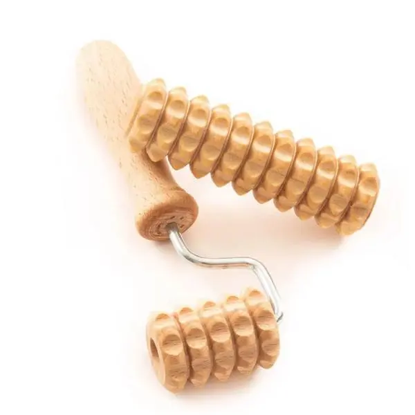 Tuuli Комплект за масаж на тяло от дърво - Spa Beauty Tool, Natur - Tuuli, 1 комплект