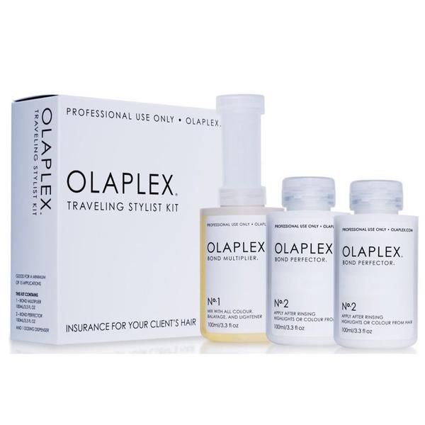 OLAPLEX Комплект за терапия за боядисана коса - OLAPLEX Traveling Stylist Kit 15 нанасяния
