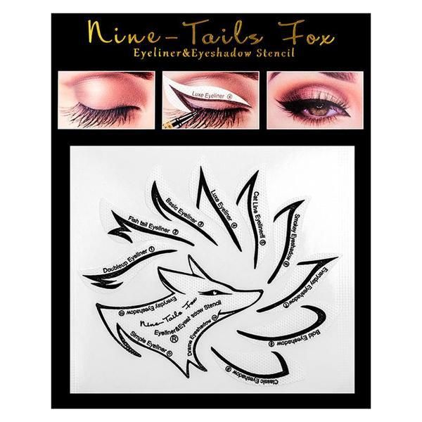 Lucy Style 2000 Комплект залепващи шаблони за грим на клепачи Lucy Style 2000, 12 шаблона