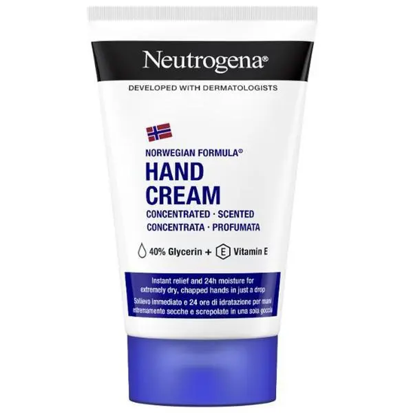 Neutrogena Концентриран ароматизиран крем за ръце - Neutrogena Concentrated Scented, 50 мл