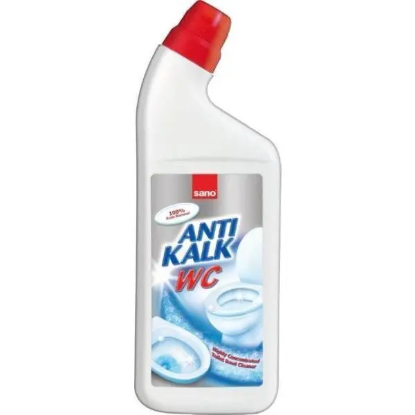 Sano Концентриран гел за тоалетна чиния - Sano Anti Kalk WC Gel, 750 мл
