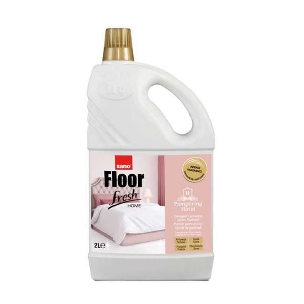 Sano Концентриран и парфюмиран препарат за подове - Sano Floor Fresh Home Pampering Hotel, 2000 мл