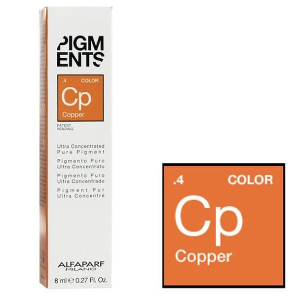 Alfaparf Milano Концентриран меден пигмент - Alfaparf Milano Ultra Concentrated Pure Pigment COPPER 8 мл