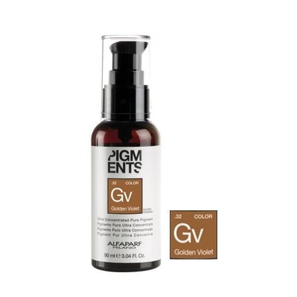 Alfaparf Milano Концентриран златисто виолетов пигмент - Alfaparf Milano Ultra Concentrated Pure Pigment GOLDEN VIOLET 90 мл