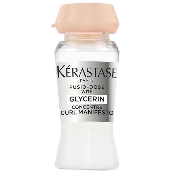 Kerastase Концентрирана терапия за къдрава коса - Kerastase Fusio-Dose With Glycerin Concentre Curl Manifesto, 10 x 12 мл