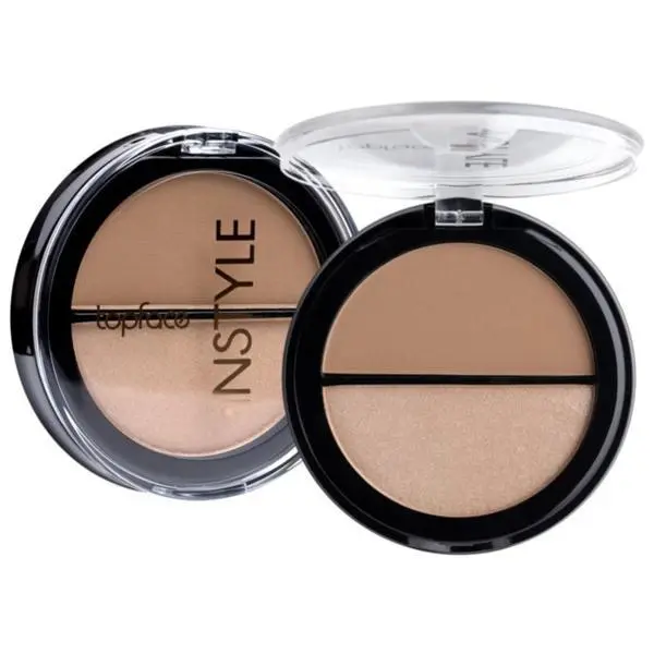 Topface Контур и осветител - Topface Instyle Highlighter Powder Contour PT262.002K, 10 гp