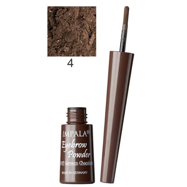 Impala Контурираща пудра за вежди Impala, нюанс 4 Cappuccino, 1г