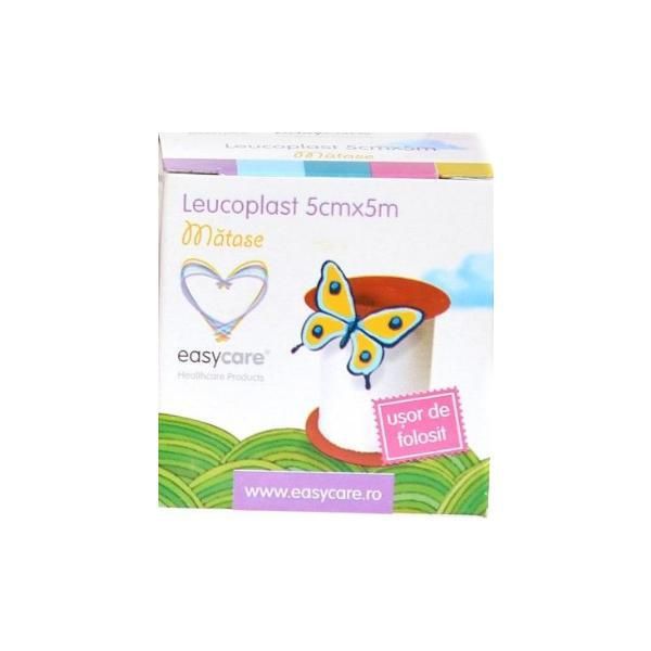 Easy Care Копринен пластир Easy Care, 5 см х 5 м