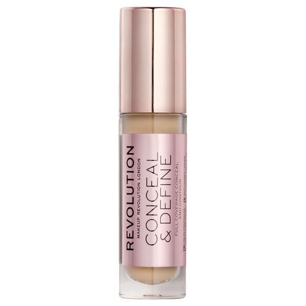 Makeup Revolution Коректор - Makeup Revolution Conceal and Define Concealer, нюанс C8, 4 мл