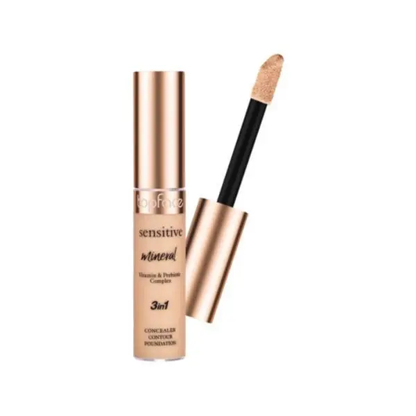 Topface Коректор - Topface Sensitive Mineral 3 в 1 Concealer Contour, PT471.001K, 12 мл
