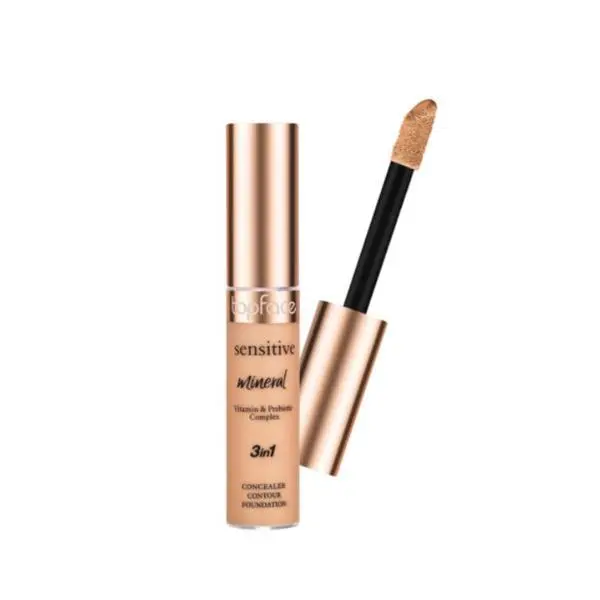 Topface Коректор - Topface Sensitive Mineral 3 в 1 Concealer Contour, PT471.005K, 12 мл