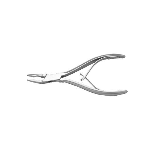 Prima Костен форцепс от неръждаема стомана Friedman Prima, леко извит, 14 см