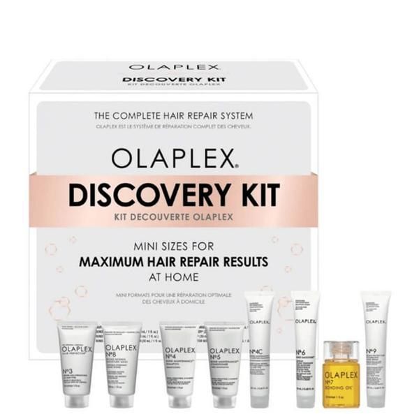 OLAPLEX Козметичен комплект - Olaplex Discovery Kit Mini Sizes for Maximum Hair Repair Results at Home, 5 x30 мл, 3 x 20 мл