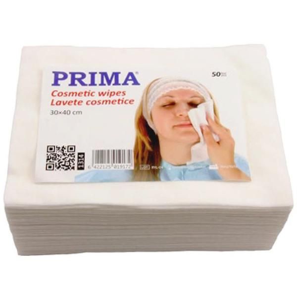 Prima Козметични кърпички за лице - Prima Cosmetic Wipes 50 броя