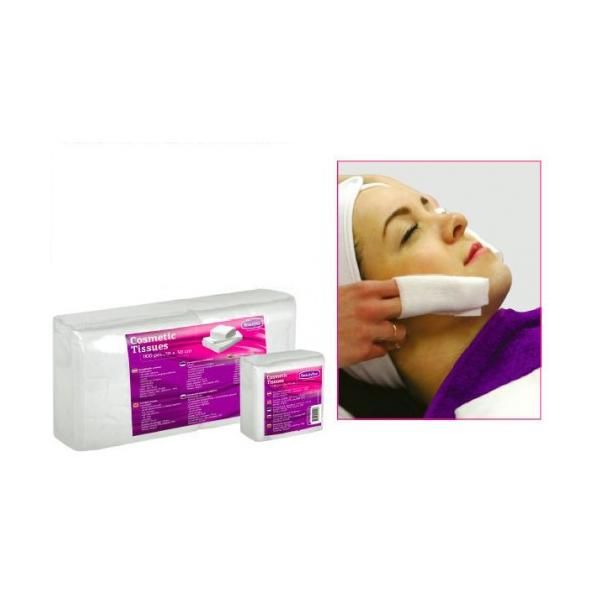 Beautyfor Козметични салфетки, изработени от мек текстилен материал - Beautyfor Soft Spunlace Cosmetic Wipes, 30см x 30см, 100 броя