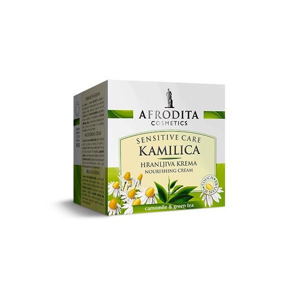 Cosmetica Afrodita Козметика Afrodita &ndash; Подхранващ крем Camomile Sensitive 50 мл