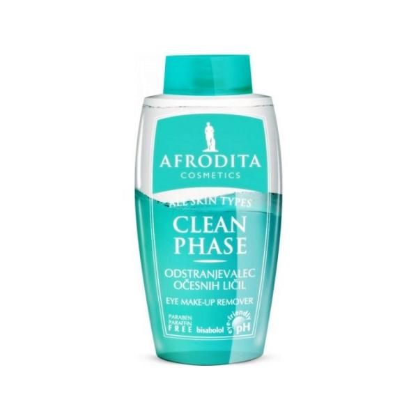 Cosmetica Afrodita Козметика Afrodita - Clean Phase Двуфазен продукт за отстраняване на грим от очите 125 мл